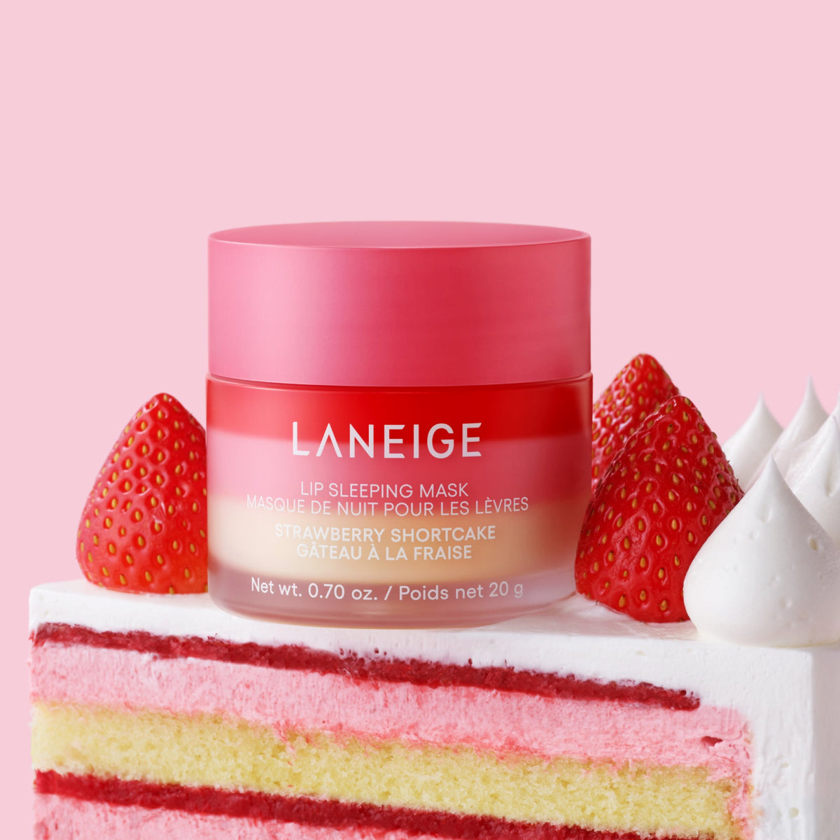 Laneige Lip Sleeping Mask Strawberry Shortcake — Product image