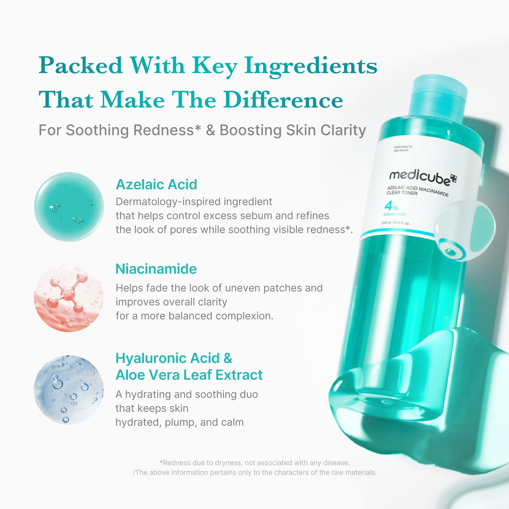 Medicube Azelaic Acid Niacinamide Clear Toner 4% — Official gallery 3