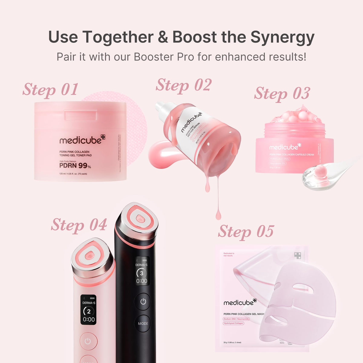 Medicube Collagen PDRN Pink Peptide Serum — Official gallery 6