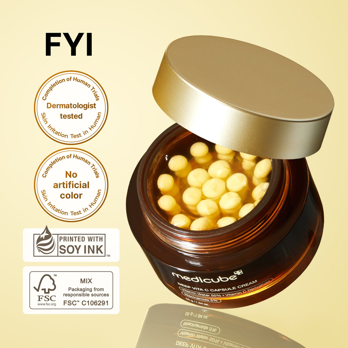 Medicube Deep Vita C Capsule Cream — Official gallery 4