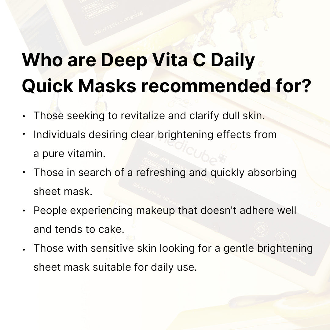 Medicube Deep Vita C Daily Quick Mask — Official gallery 9