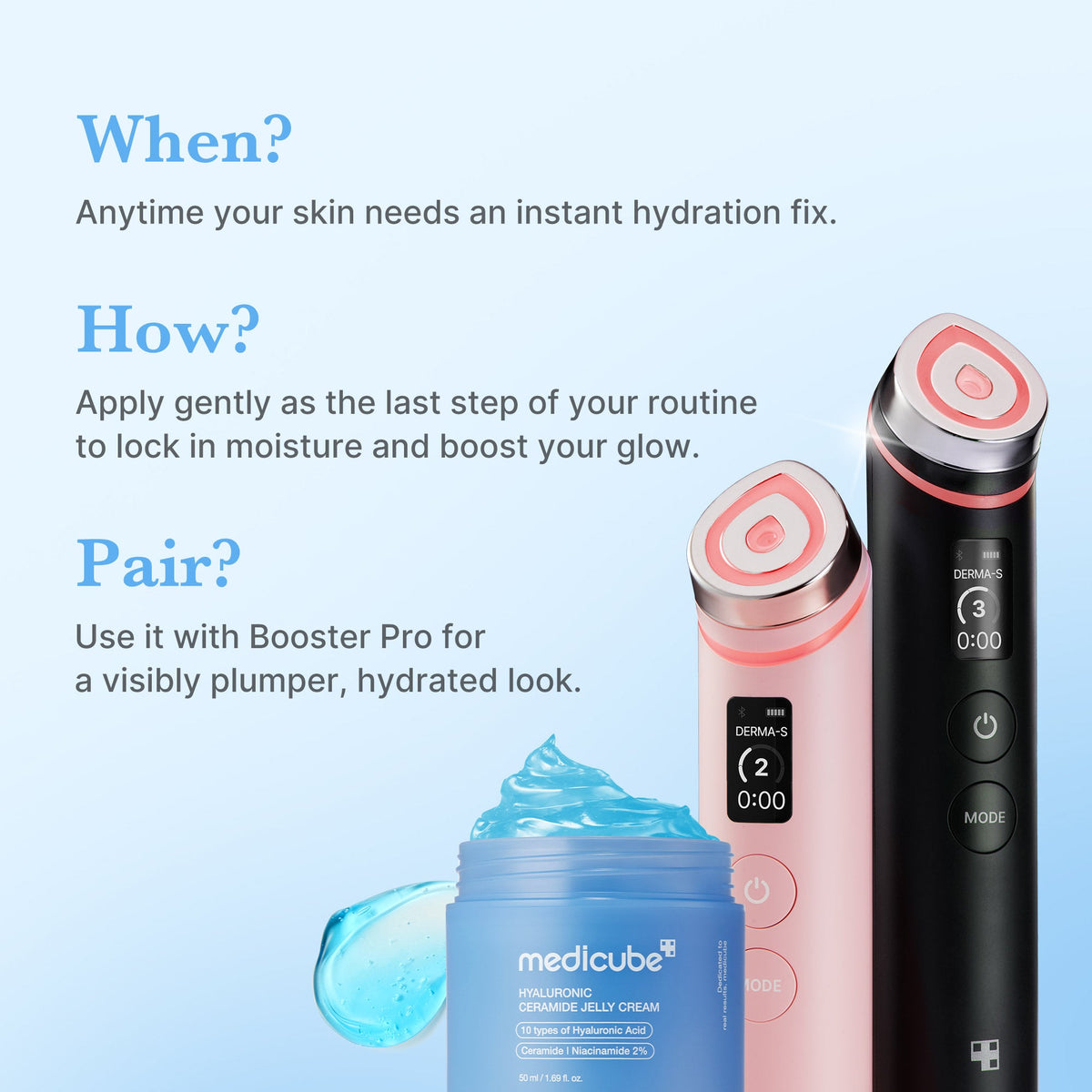 Medicube Hyaluronic Ceramide Jelly Cream — Official gallery 6