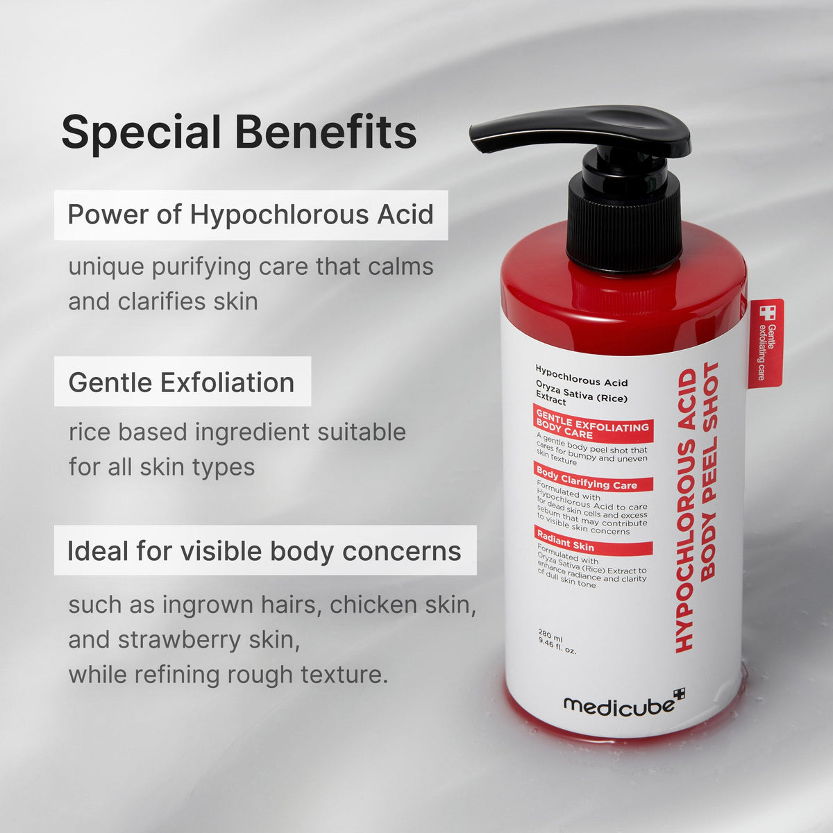Medicube Hypochlorous Acid Body Peel Shot — Official gallery 5