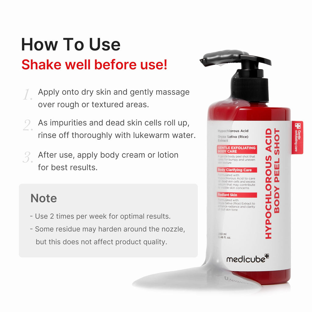 Medicube Hypochlorous Acid Body Peel Shot — Official gallery 6