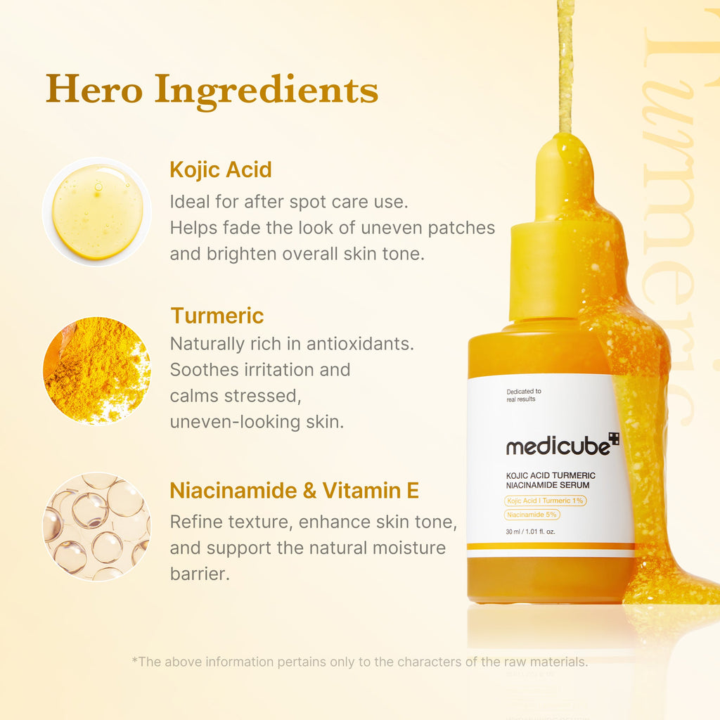 Medicube Kojic Acid Turmeric Niacinamide Serum — Official gallery 3