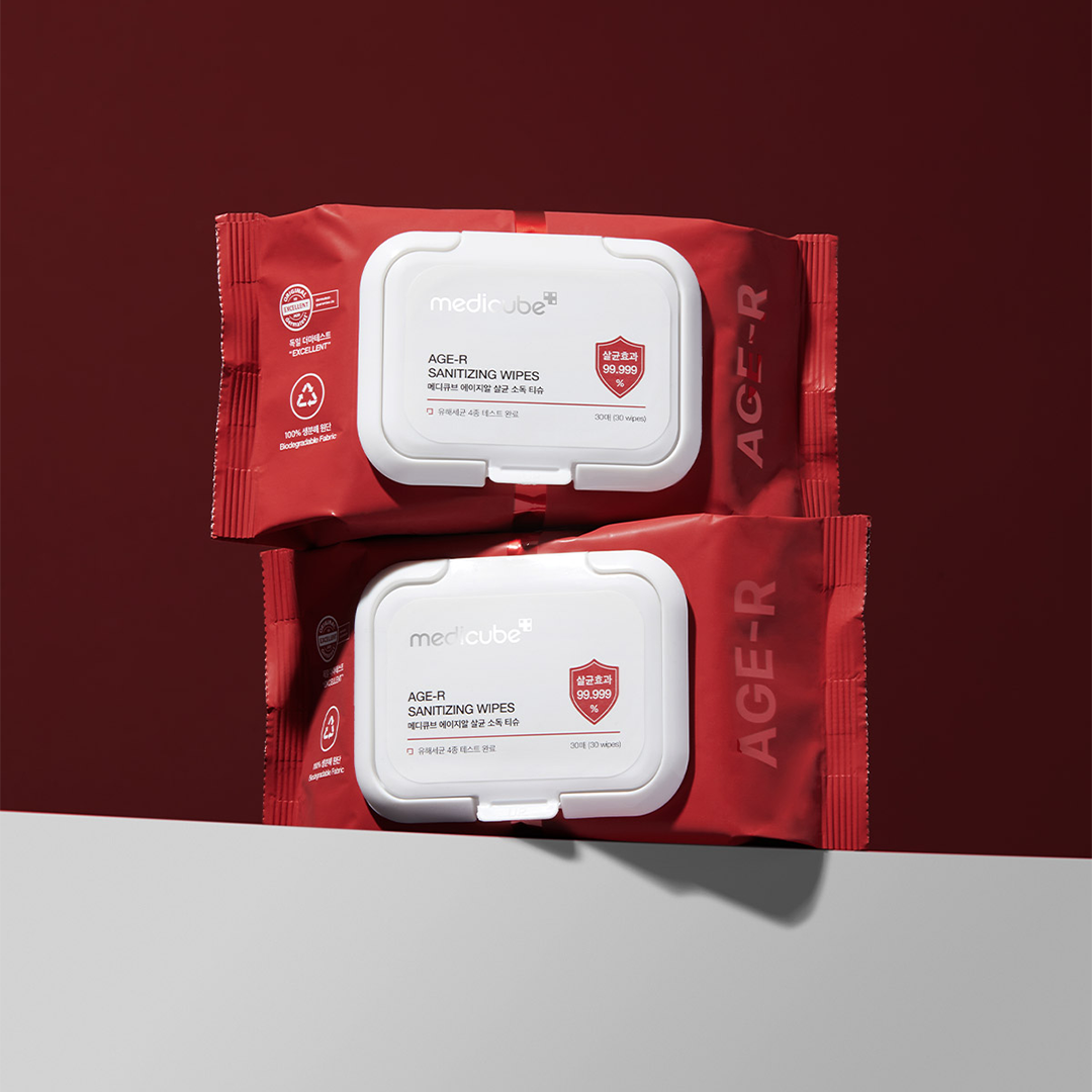 Medicube AGE-R Sanitizing Wipes — Official gallery 4