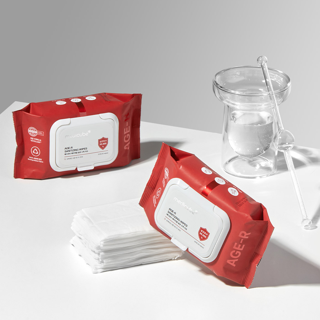 Medicube AGE-R Sanitizing Wipes — Official gallery 5
