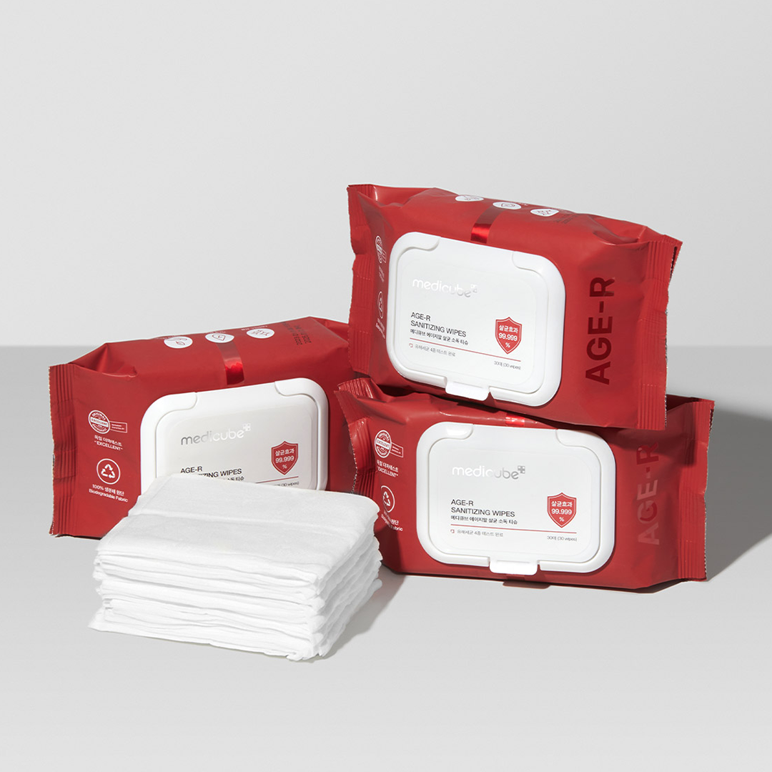 Medicube AGE-R Sanitizing Wipes — Official gallery 6