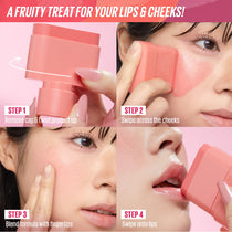 KAJA Dewy Bar Cheek & Lip Balm - official gallery 7