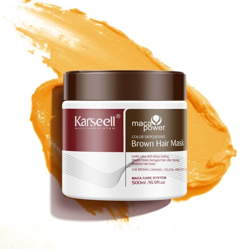Karseell Color Depositing Brown Hair Mask - product view