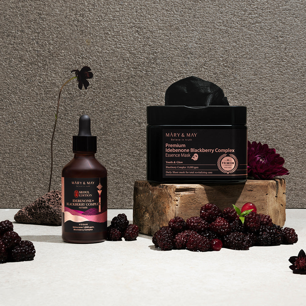 Mary&May Idebenone + Blackberry Complex Serum — Official gallery 4