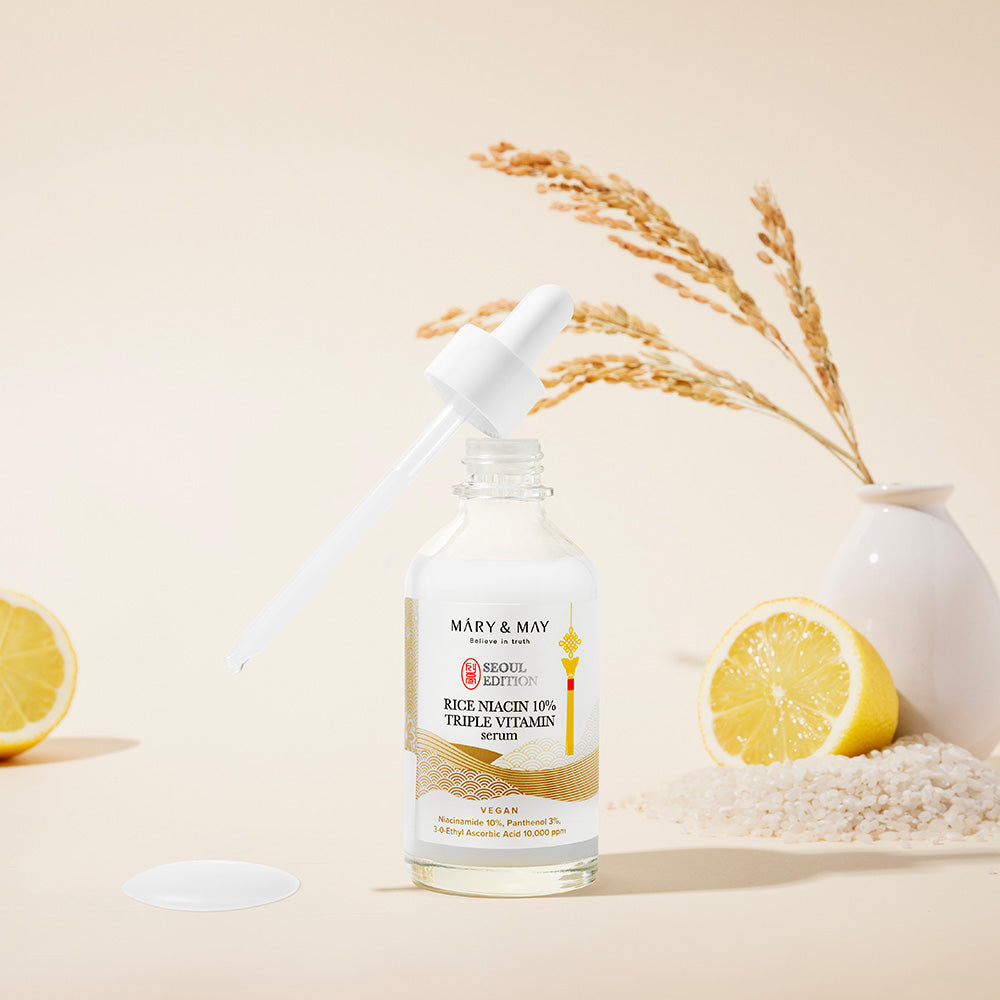 Mary&May Rice Niacin 10% Triple Vitamin Serum — Official gallery 6