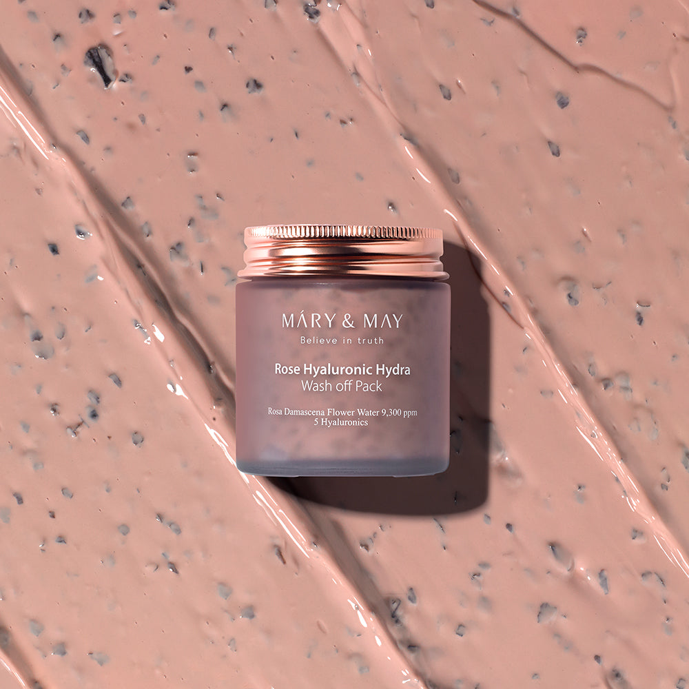 Mary&May Rose Hyaluronic Hydra Wash Off Pack — Official gallery 4