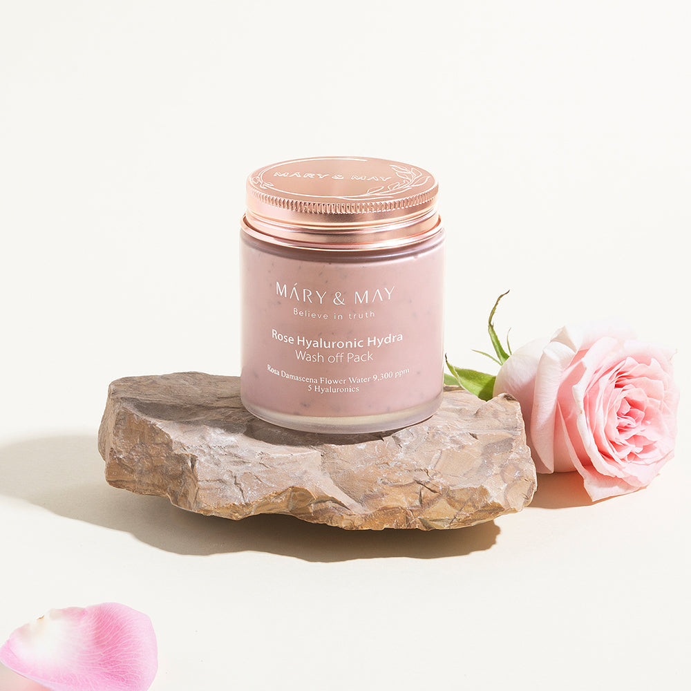 Mary&May Rose Hyaluronic Hydra Wash Off Pack — Official gallery 7