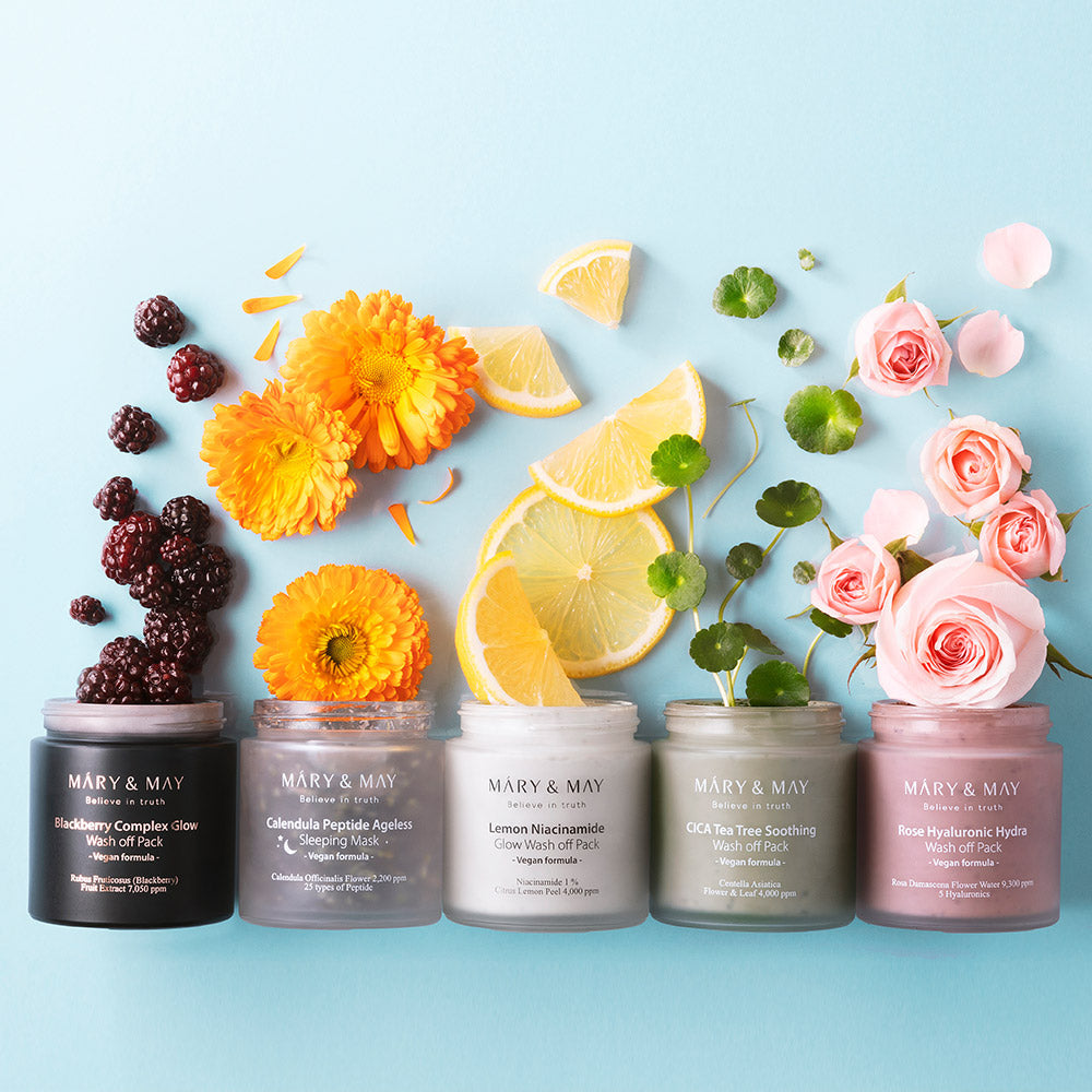 Mary&May Rose Hyaluronic Hydra Wash Off Pack — Official gallery 11