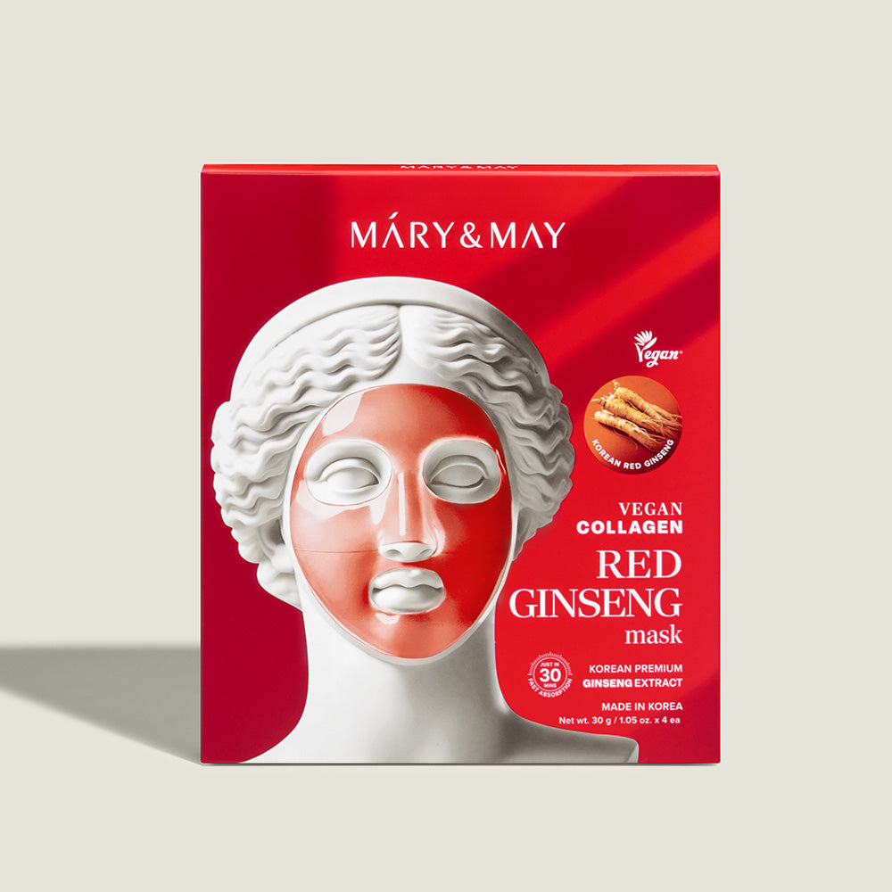 Mary&May Vegan Collagen Red Ginseng Mask — Official gallery 4