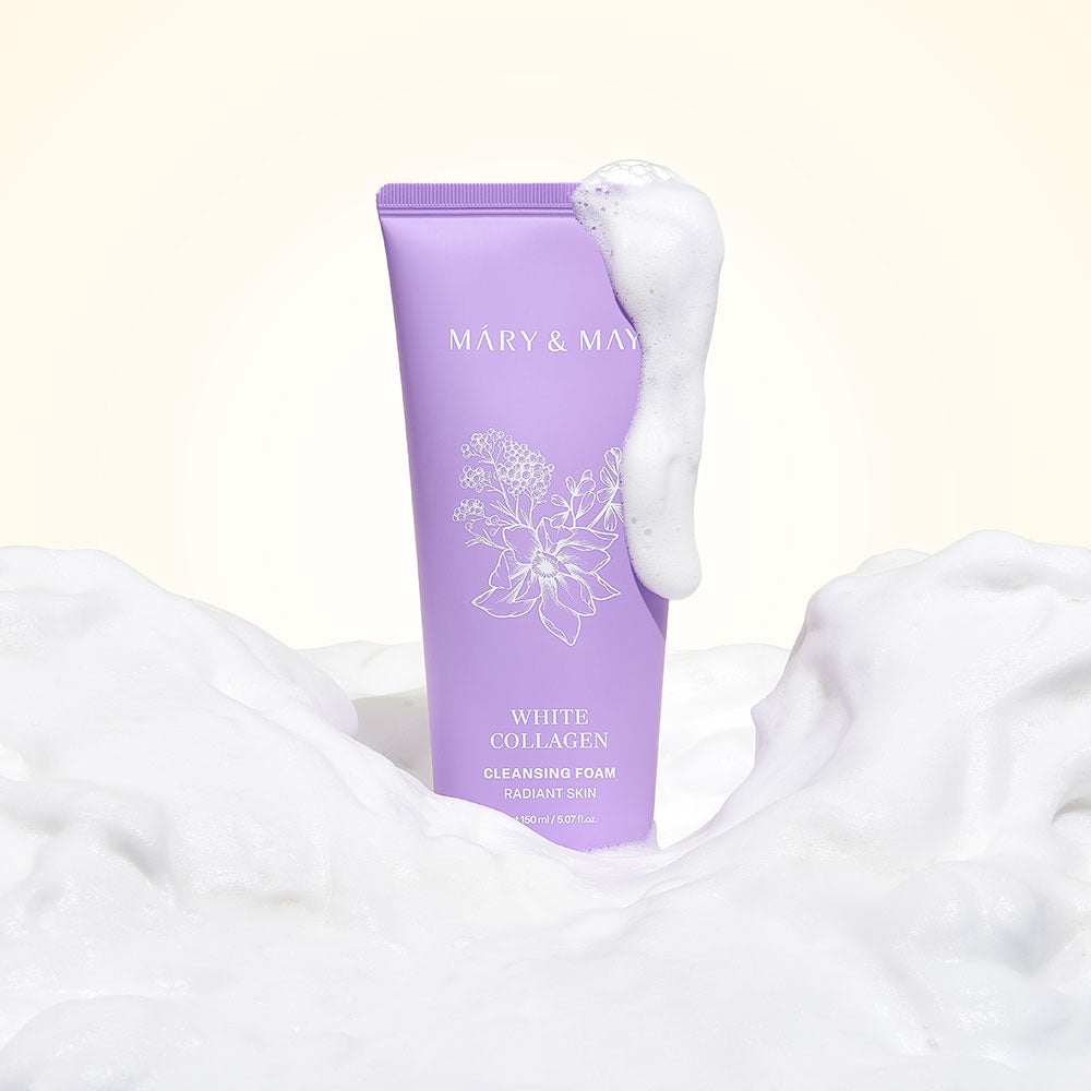 Mary&May White Collagen Cleansing Foam — Official gallery 2
