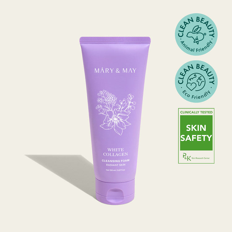 Mary&May White Collagen Cleansing Foam — Official gallery 4