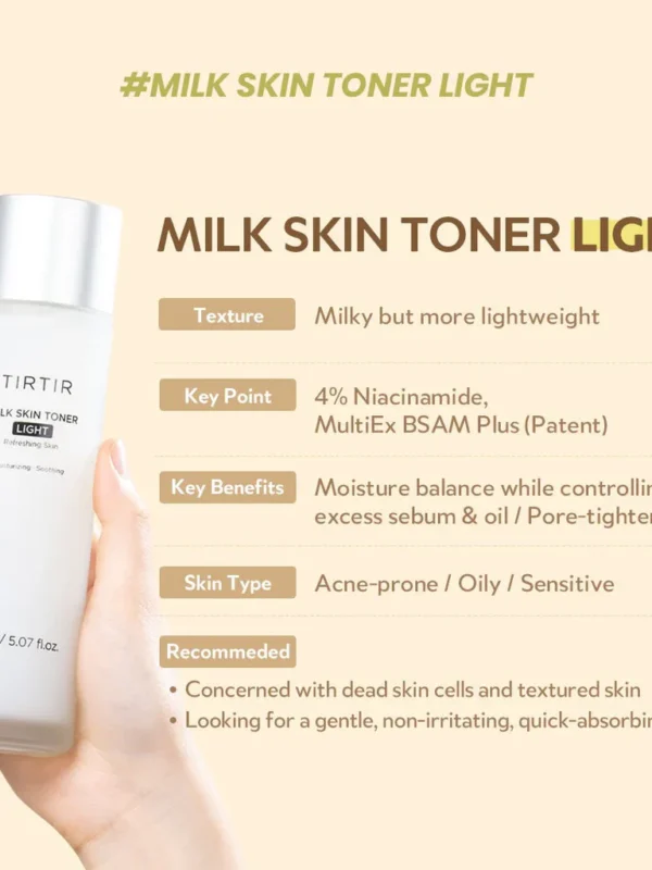 TIRTIR Milk Skin Toner Light 150ml
