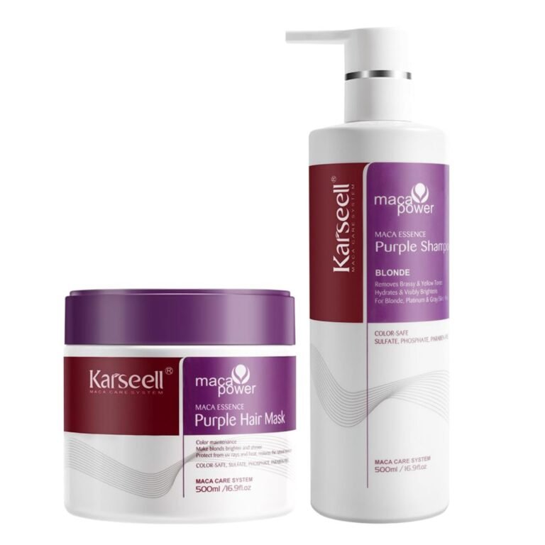 Karseell Purple Hair Mask + Purple Shampoo