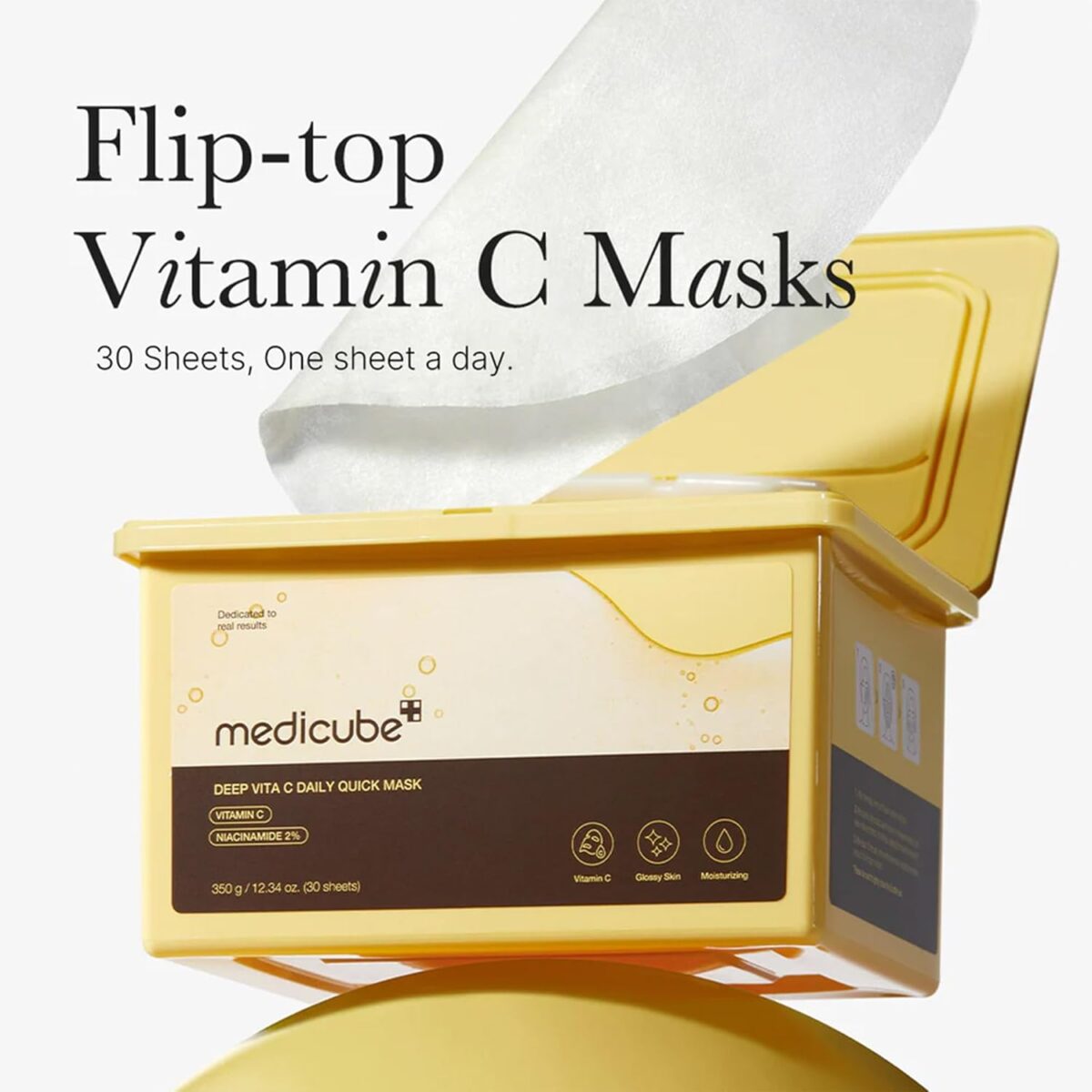 MEDICUBE Deep Vita C Daily Quick Mask 30pcs