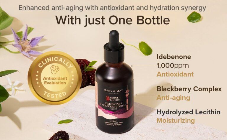 Mary&May Idebenone + Blackberry Complex Serum 80ML