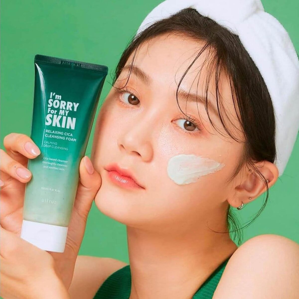 I’m SORRY For MY SKIN Relaxing Cica Cleansing Foam 150ml
