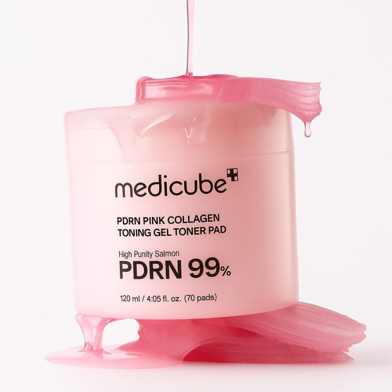 MEDICUBE PDRN Pink Collagen Toning Gel Toner Pad 120ml (70pcs)