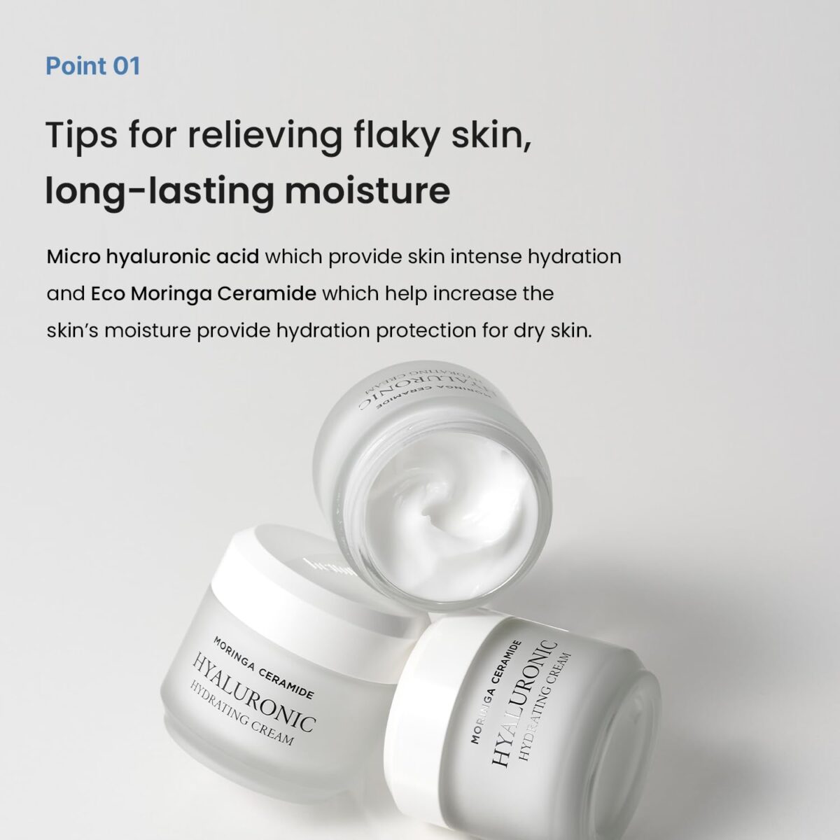 Heimish Moringa Ceramide Hyaluronic Hydrating Cream 50ml