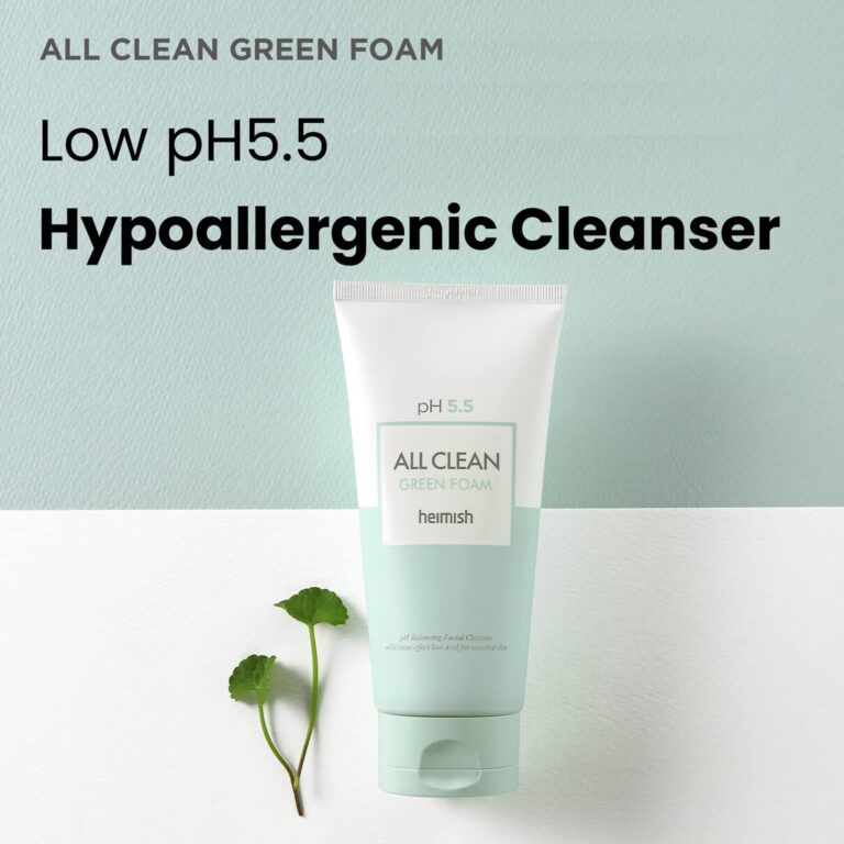 heimish pH 5.5 All Clean Green Foam 150ml