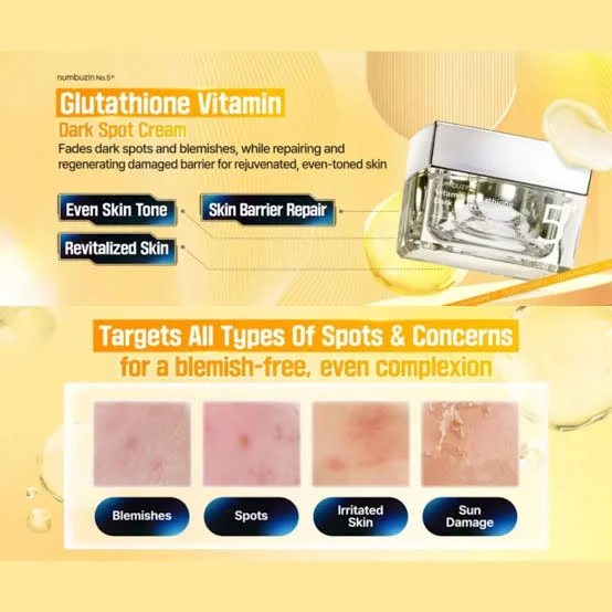 Numbuzin No.5+ Vitamin Glutathione Dark Spot Laser 50ml