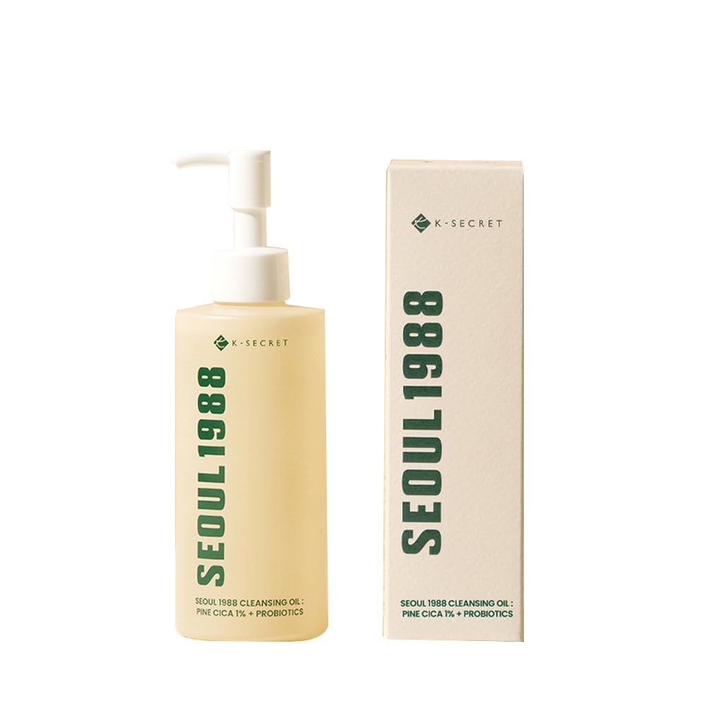 KSECRET SEOUL 1988 Cleansing Oil : Pine Cica 1% + Probiotics 200ml