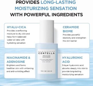 SKIN1004 Madagascar Centella Hyalu-Cica Blue Serum 30ml
