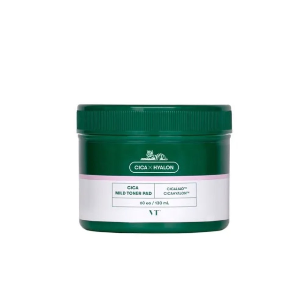 VT Cosmetics Cica Mild Toner Pad 60EA