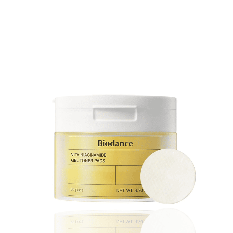 Biodance Vita Niacinamide Gel Toner Pads (60 pads)