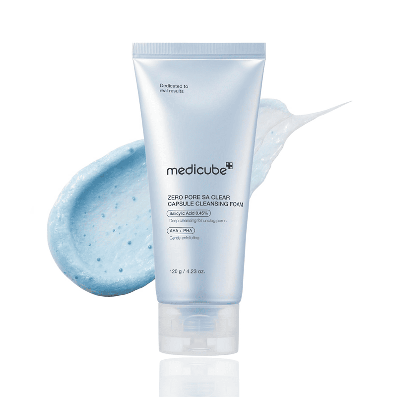 MEDICUBE Zero Pore SA Clear Capsule Cleansing Foam 120g