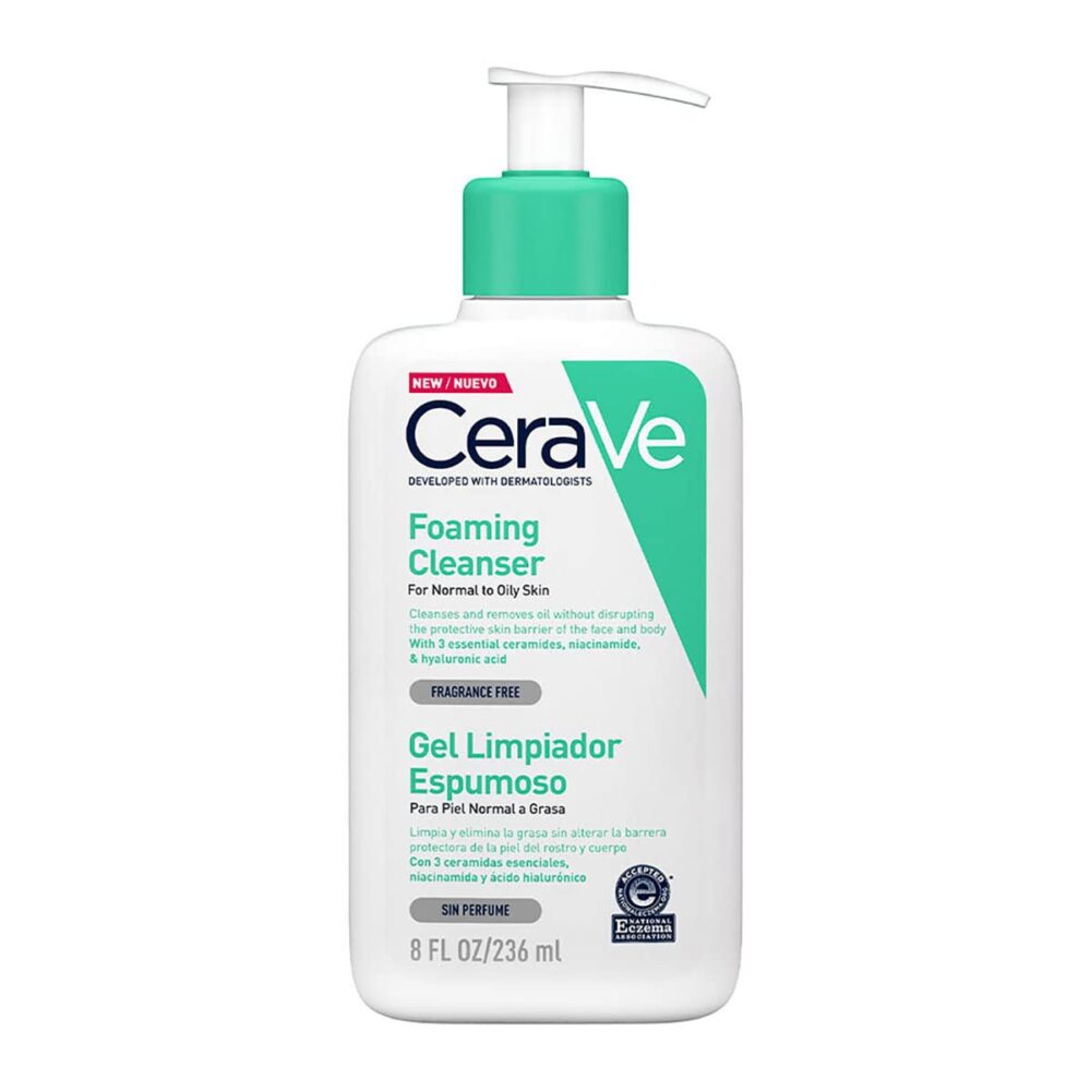 CERAVE Foaming Gel Cleanser for Normal to Oily Skin 236ml