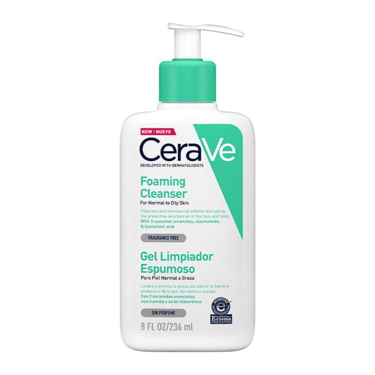 CERAVE Foaming Gel Cleanser for Normal to Oily Skin 236ml