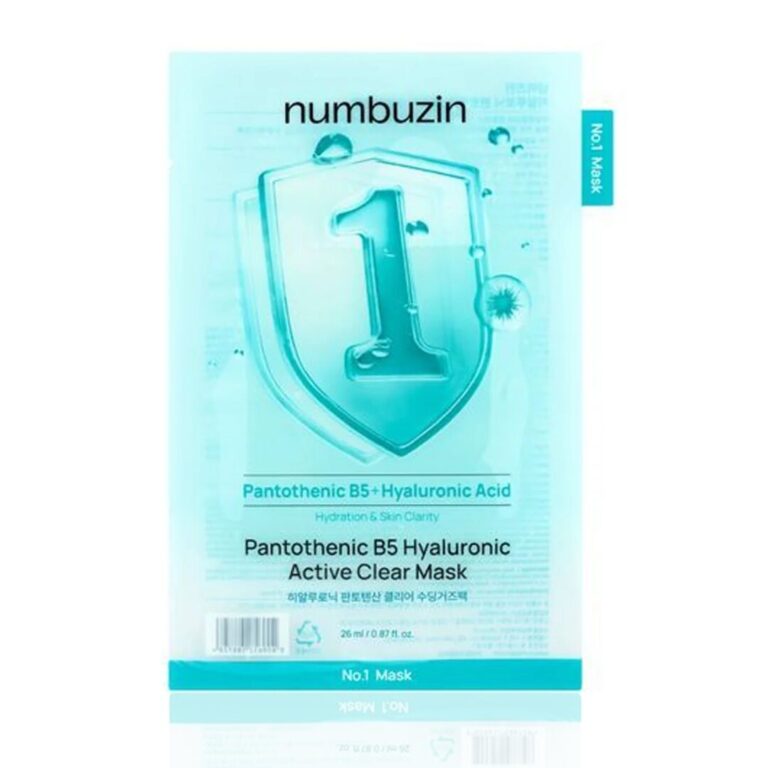 Numbuzin No.1 Pantothenic B5 Hyaluronic Active Clear Mask (1ea)