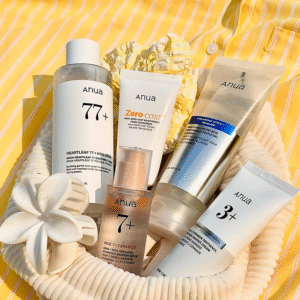ANUA Moisturizing Soothing Hydrating Barrier Glow Set