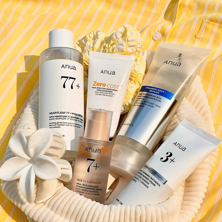 ANUA Moisturizing Soothing Hydrating Barrier Glow Set