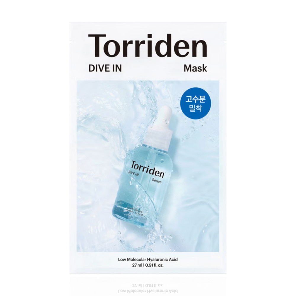 Torriden DIVE IN Hyaluronic Acid Facial Mask (1ea)