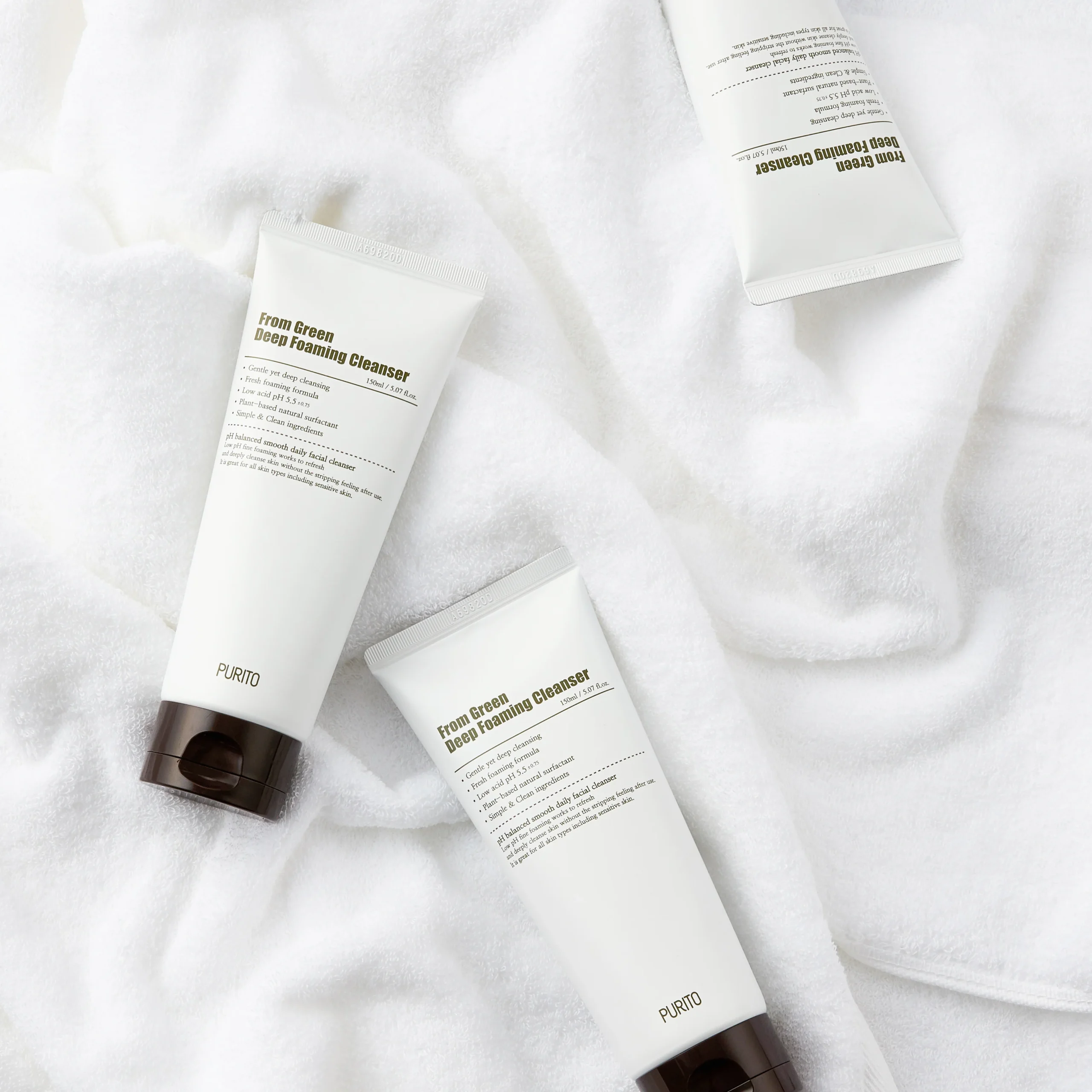 Purito Seoul From Green Deep Foaming Cleanser 150ml