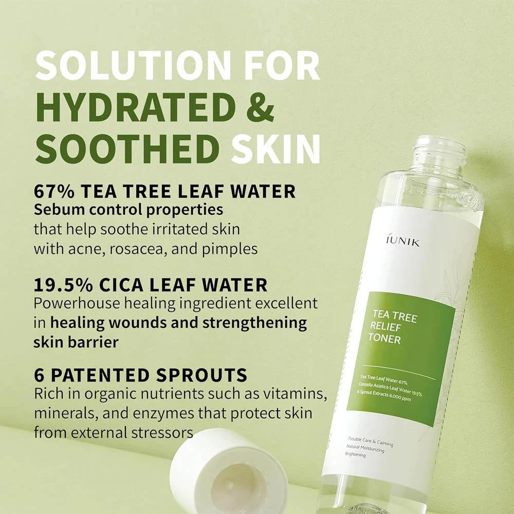 iUNIK Tea Tree Relief Toner 200 ml