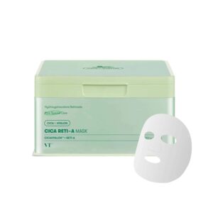 Best Buy Online At K-Beauty Shine Vt Cosmetics Cica Reti-A Mask (30Ea)