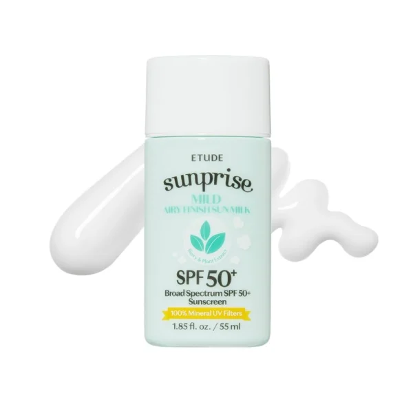 Etude Sunprise Mild Airy Finish Sun Milk 55Ml