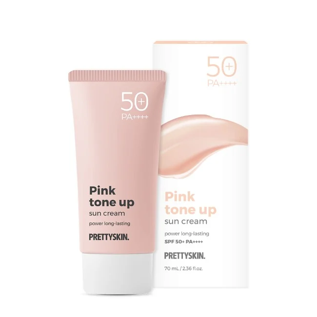PRETTYSKIN Pink Tone Up Sun Cream 70ml