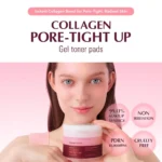 Eqqualberry Collagen Pore Tight Up Gel Toner Pads (60ea)