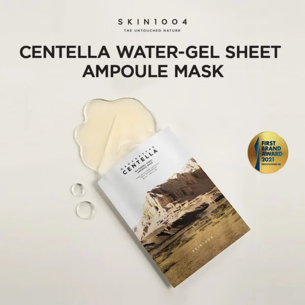 Skin1004 Madagascar Centella Watergel Sheet Ampoule Mask (5Ea)