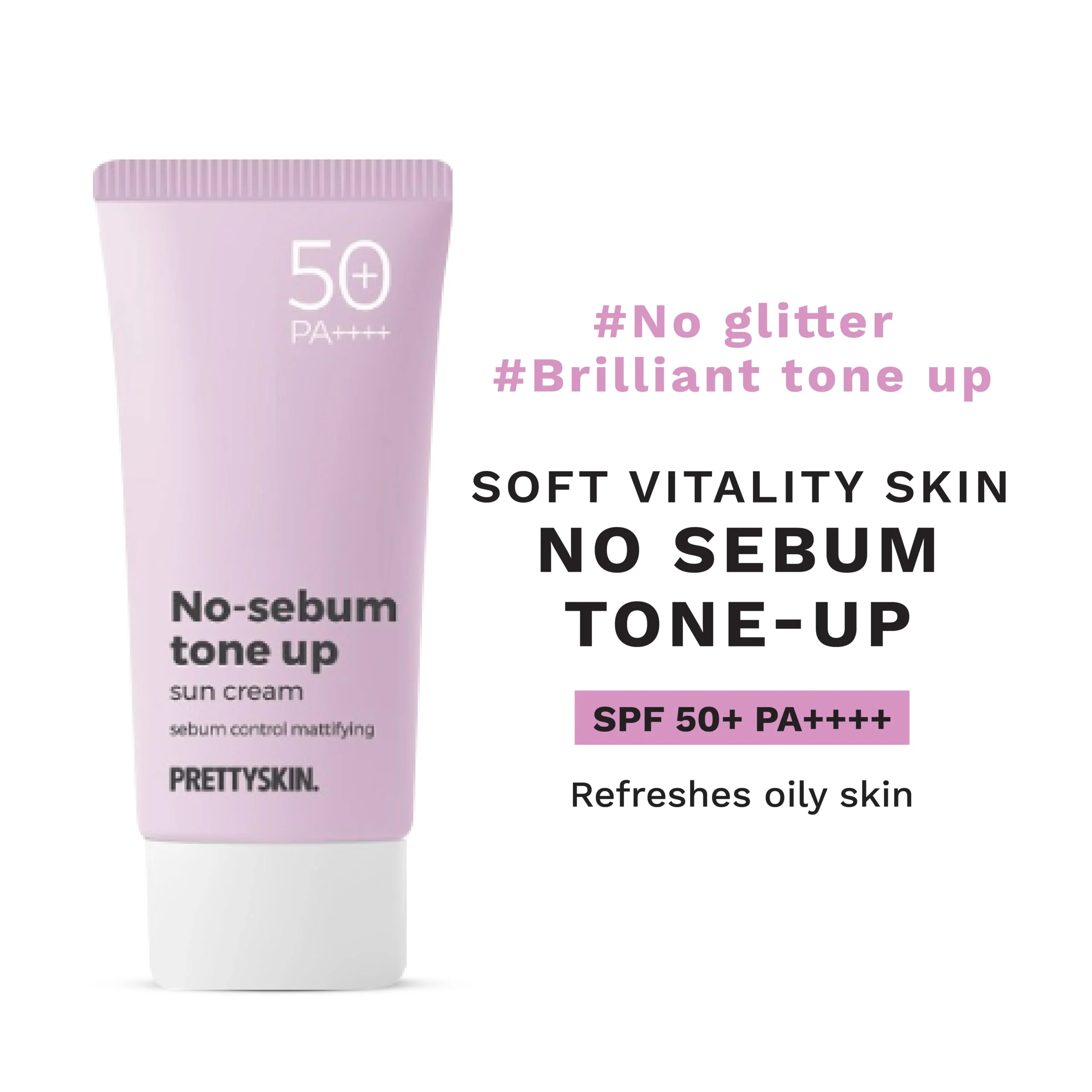 PRETTYSKIN No-Sebum Tone Up Sunscreen 70ml